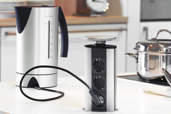 EVOline Pop Up Socket Kitchen