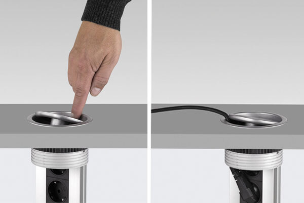 EVOline Port Pop Up Socket