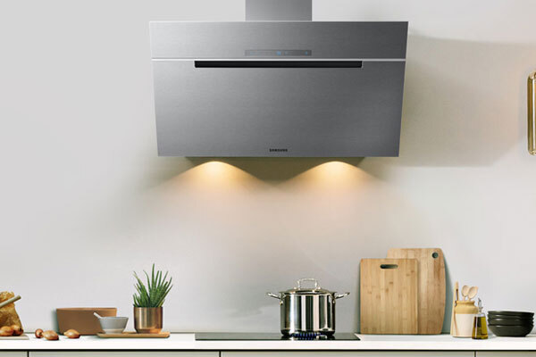 Samsung Stainless Steel Angled Cooker Hood